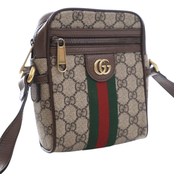 Pre-Loved Gucci Mini GG Supreme Ophidia Crossbody - Picture 2 of 12